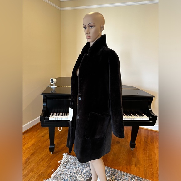 NWT Zara luxury timeless plush faux fur coat - Picture 11 of 16